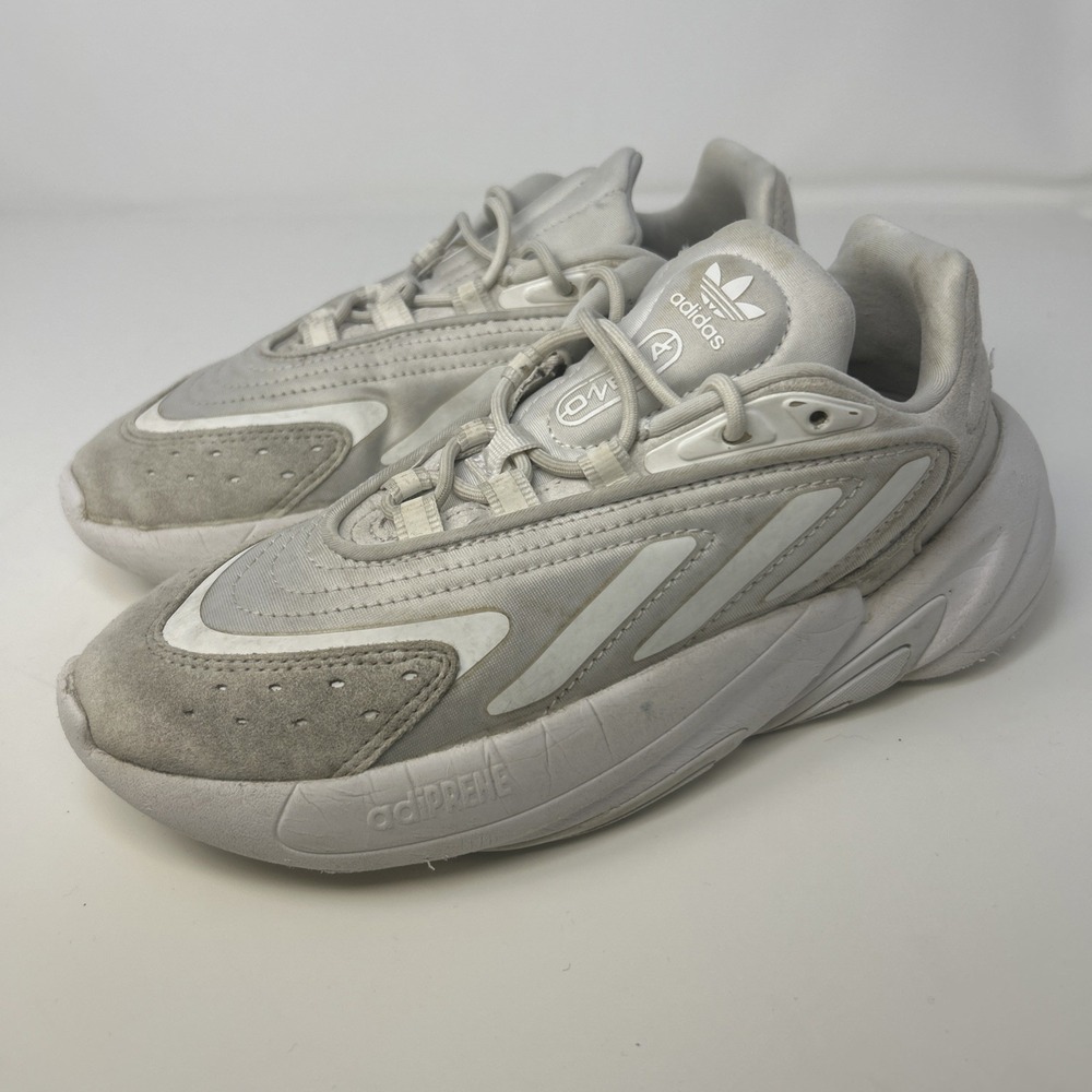 adidas Ozelia Running Shoes Women's Size 4 Triple Gray Cushioned H03132